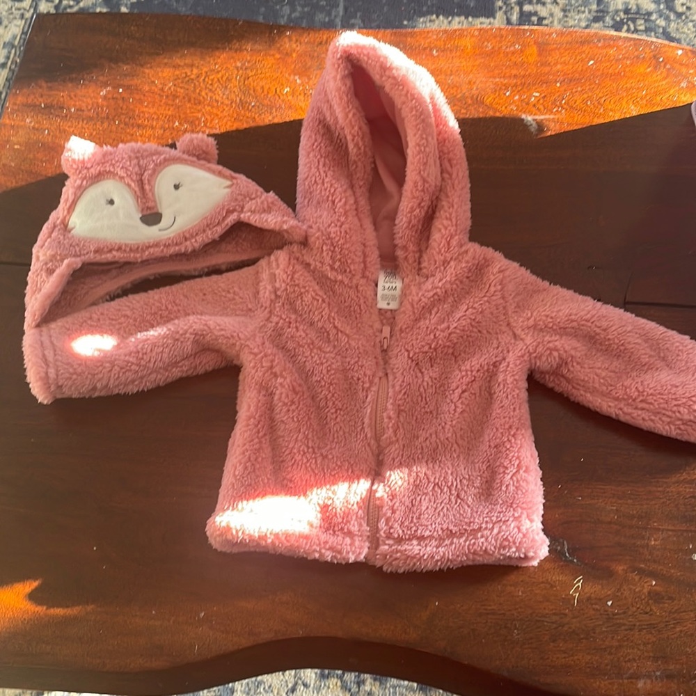 Just One you made by Carters Baby Jacket and Hat